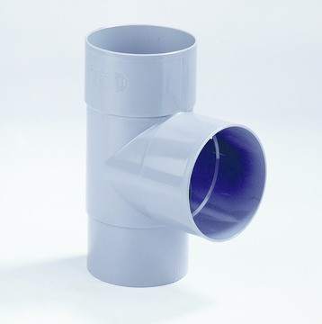 PVC T-stuk 87,5gr lv-vs