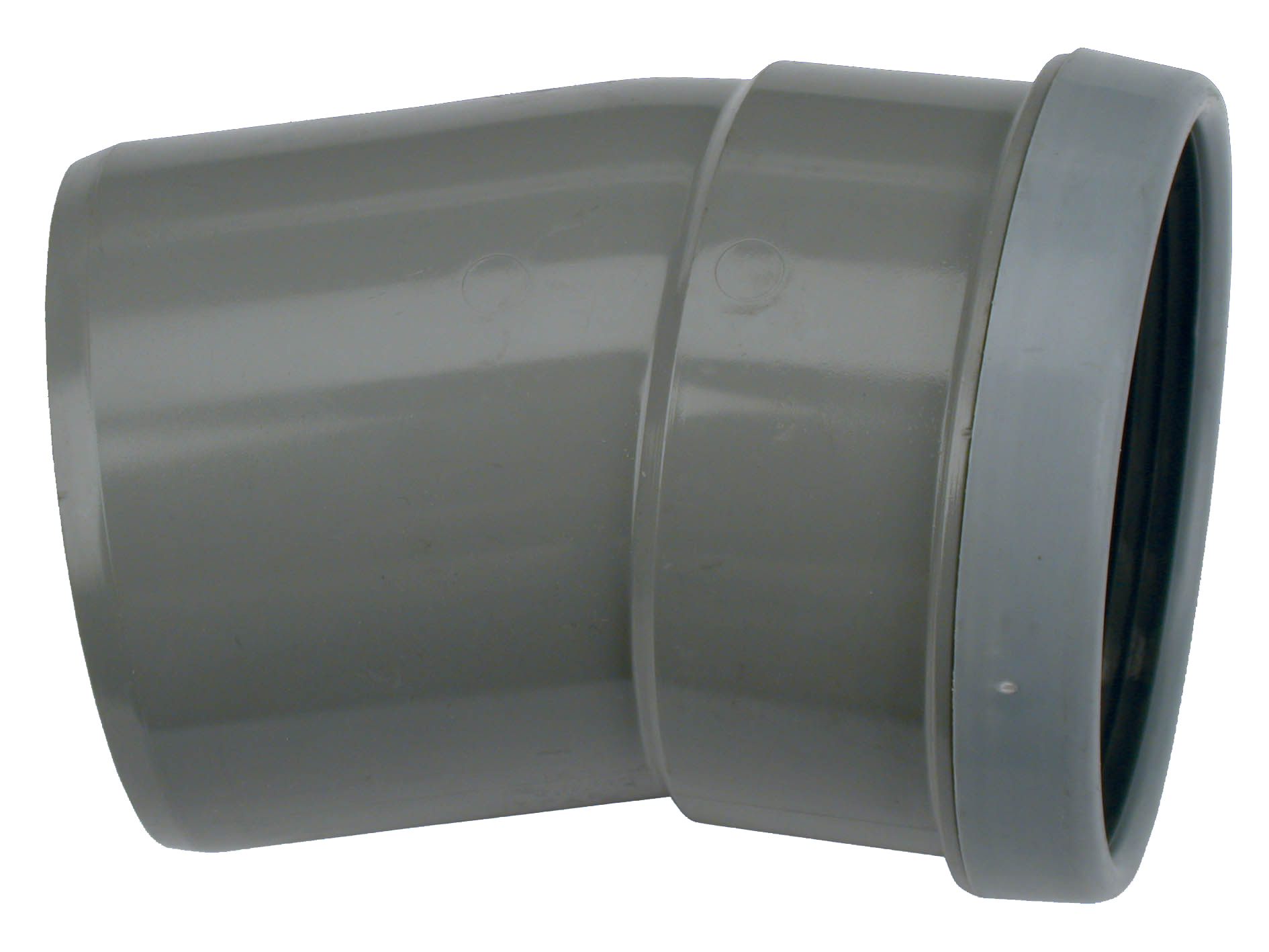 Wafix PVC Bocht 15gr 1xmof SN8