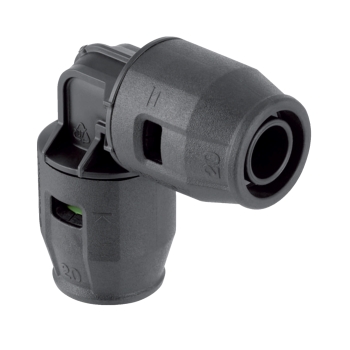 Geberit PushFit Bocht 90gr (2x push)