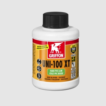 BA630049500 Griffon PVC Lijm UNI-100 XT 500ml (pot + kwast) (vullend)