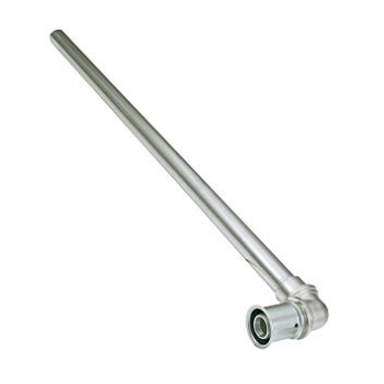 MT235200000 Multitubo Radiator Aansluitknie 18x15 LG=330mm (pers x spie)