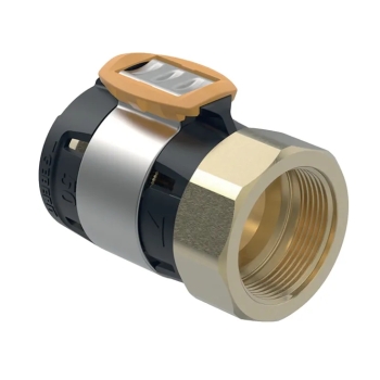 62040500100 Geberit FlowFit Schroefbus 50x1.1/2 (brons, pers x bi.dr.)