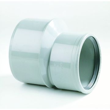 PVC Excentrisch verloop spie x mv