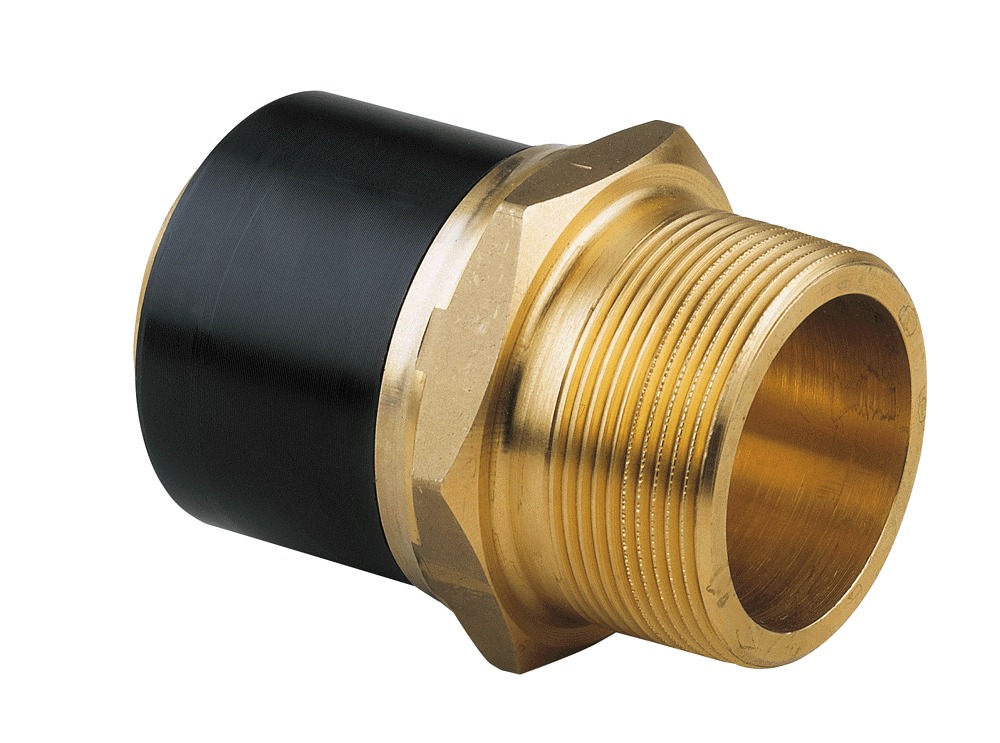 GF PE100 Stomplas overgangen SDR11